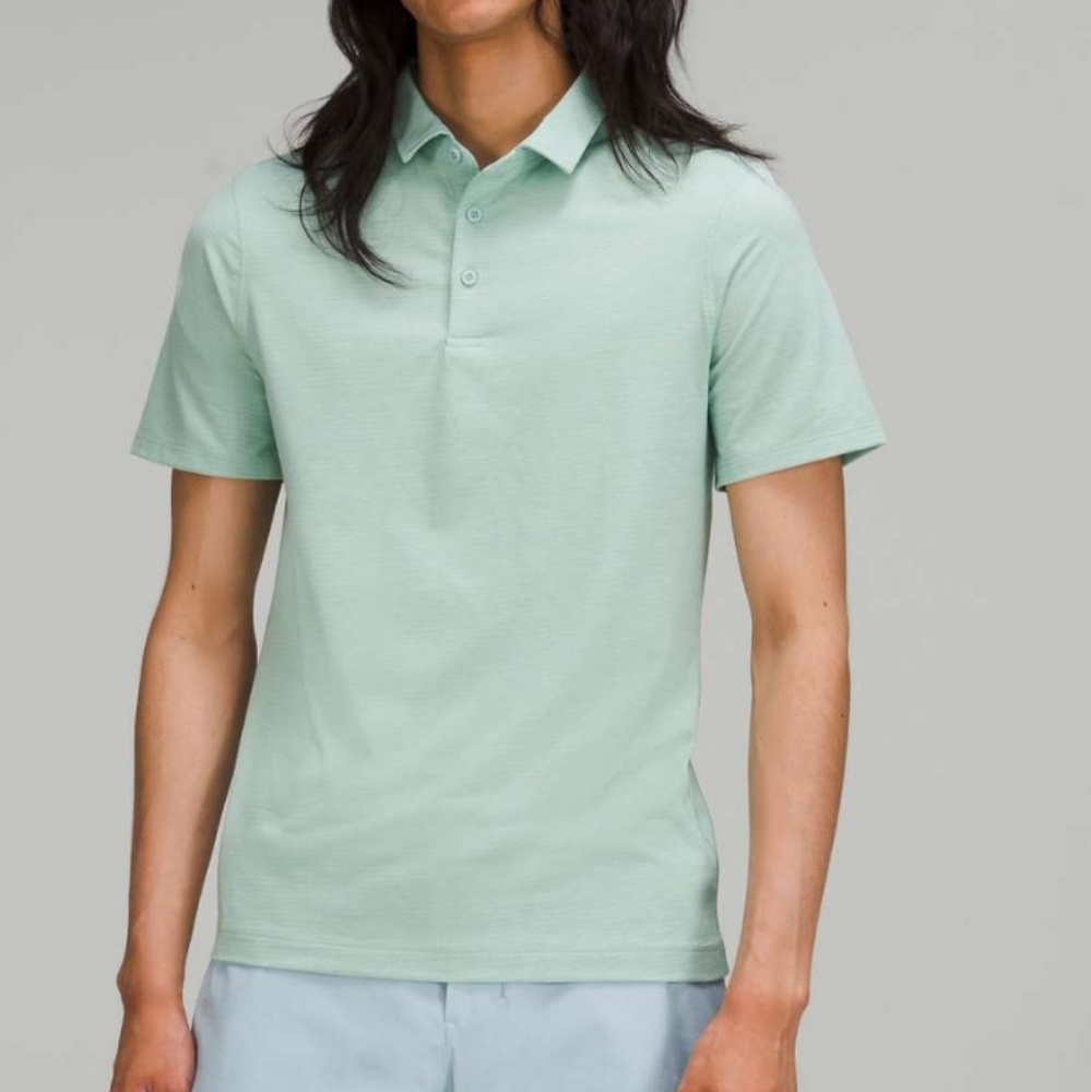 lululemon athletica Mint Green Polo Shirt
